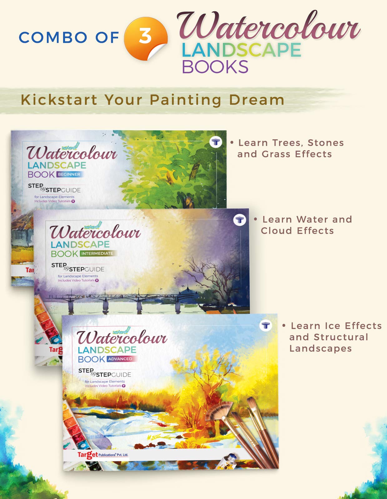 Watercolour Landscape Book